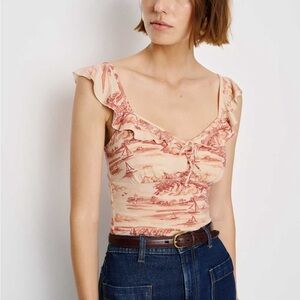 Reformation Lemmy Knit Top - Dolce Vita